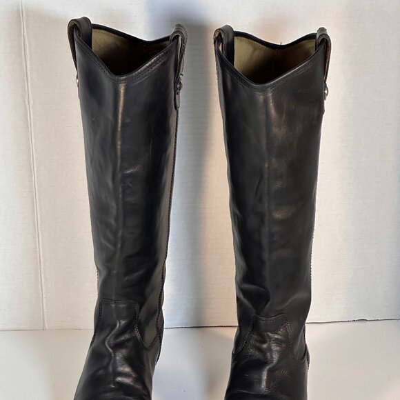 Frye Black Leather Boots Women's size 7.5 - Picture 16 of 16